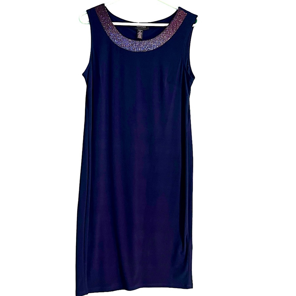 R&M Richard’s Navy Blue Shift Dress